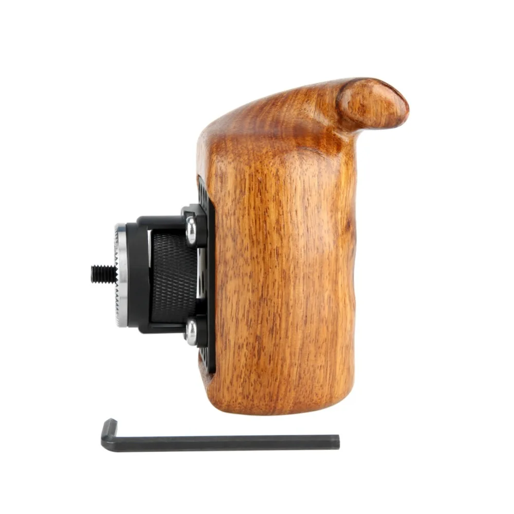 Niceyrig стабилизированная деревянная ручка розетка рамка для камеры рукоятка DSLR