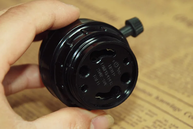 Бакелитовый патрон для лампы GU24 в стиле ретро винтажный подвесной светильник с