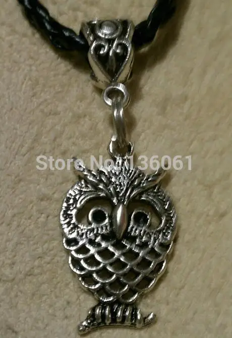 Винтажная Серебряная роза цветок глаз полумесяц месяц ключ сова стрела черепаха