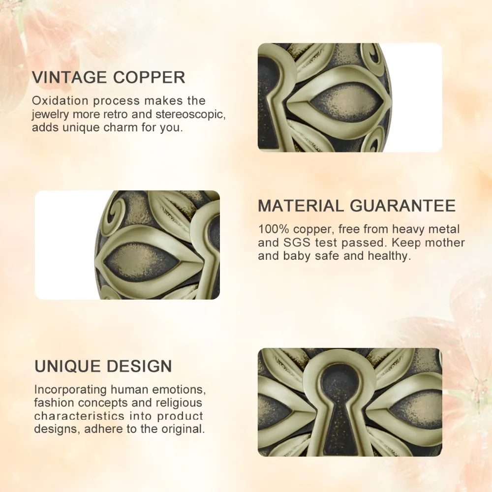 Медный шарик с замком Eudora 20 мм подвеска в виде шара гармония бусы шарики для