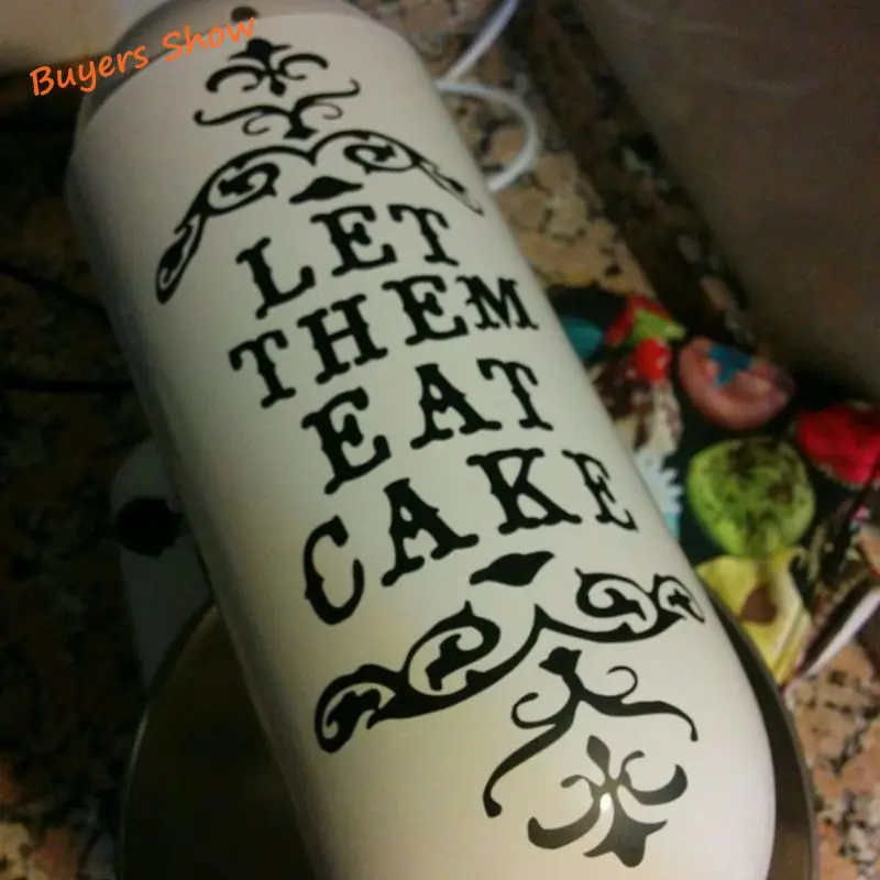 Кухня idea Gift Виниловая Damask Mixer Sticker Let theat Eat Cake декорация для дома декор кухни