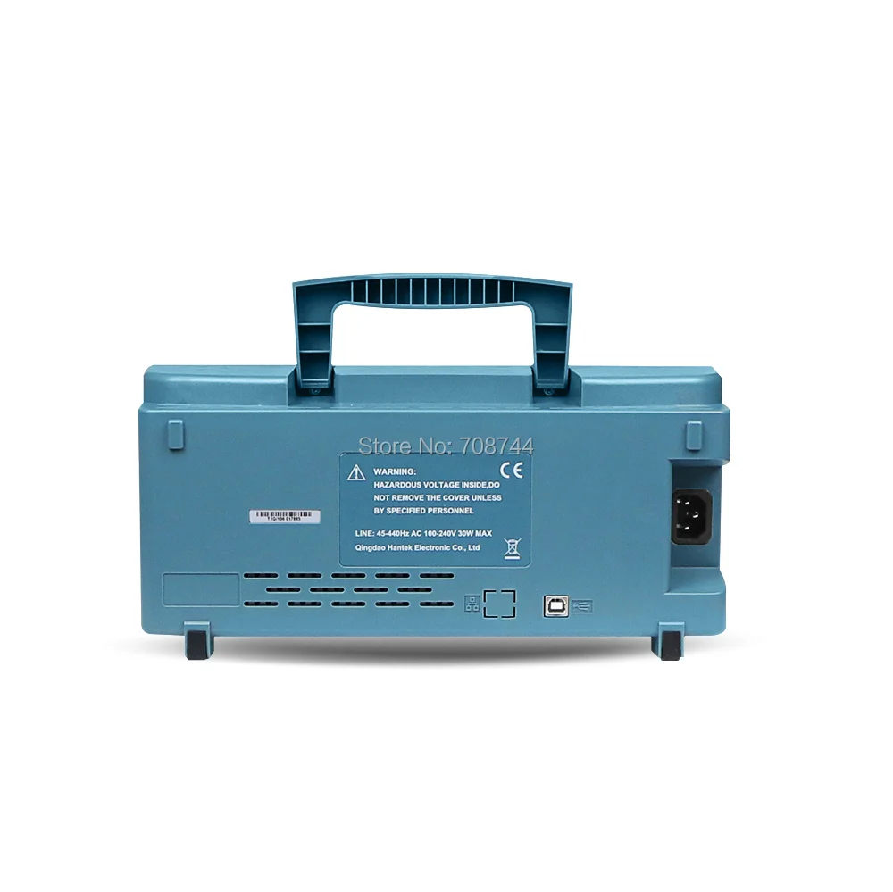 Hantek DSO5102P цифровой запоминающий осциллограф 100 МГц 2 Каналы 1GSa/s 7 &quotTFT ЖК дисплей