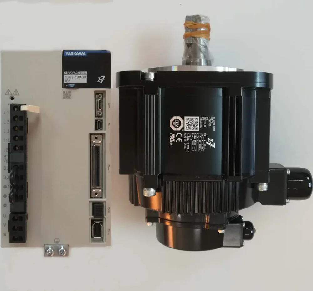 1.3kw Yaskawa SGM7G 13AFC61 & SGD7S 120A00A002 оригинальный продвинутый Сервопривод переменного тока