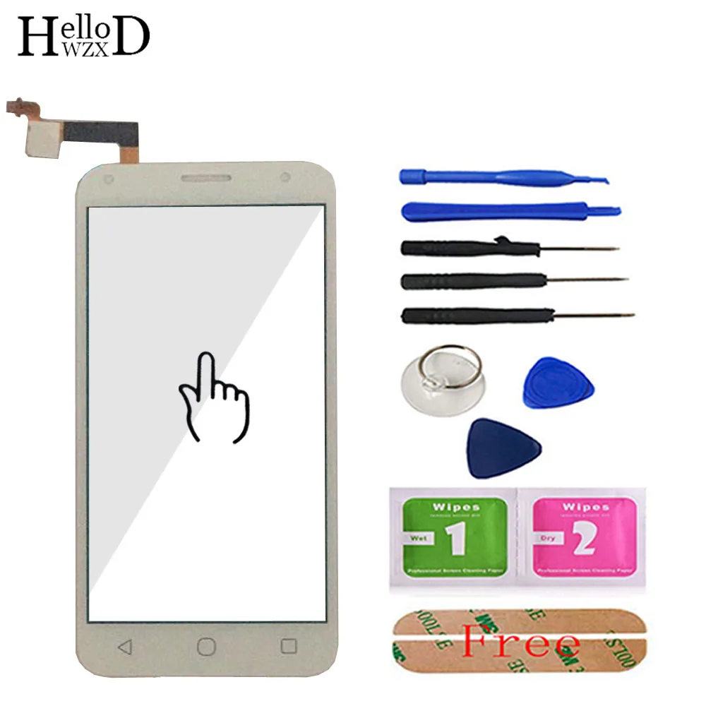 Сенсорный экран для Alcatel One touch Pixi 4 5,0 5010 OT5010 5010D 5010E 5010G сенсорный экран Переднее стекло дигитайзер панель инструмент