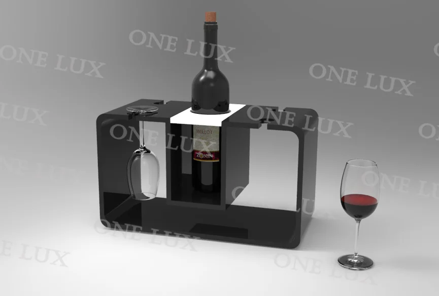 Стеклянный держатель из плексигласа и стекла Lucite идеально подходит для