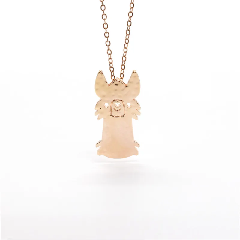 Прямая поставка оригами лама Подвесные Ожерелья модные ювелирные изделия