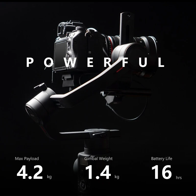 MOZA Air 2 New Professional Gimbal Stablizer Max. Load 4.2KG for DSLR &amp Mirrorless Cameras BMPCC 4K Canon Nikon Sony A7 Lumix |