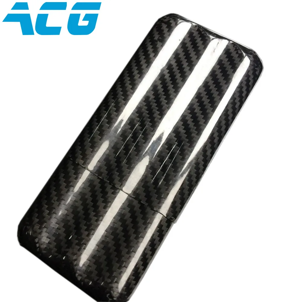 Чехол для сигар из углеродного волокна портативный высококлассный держатель с