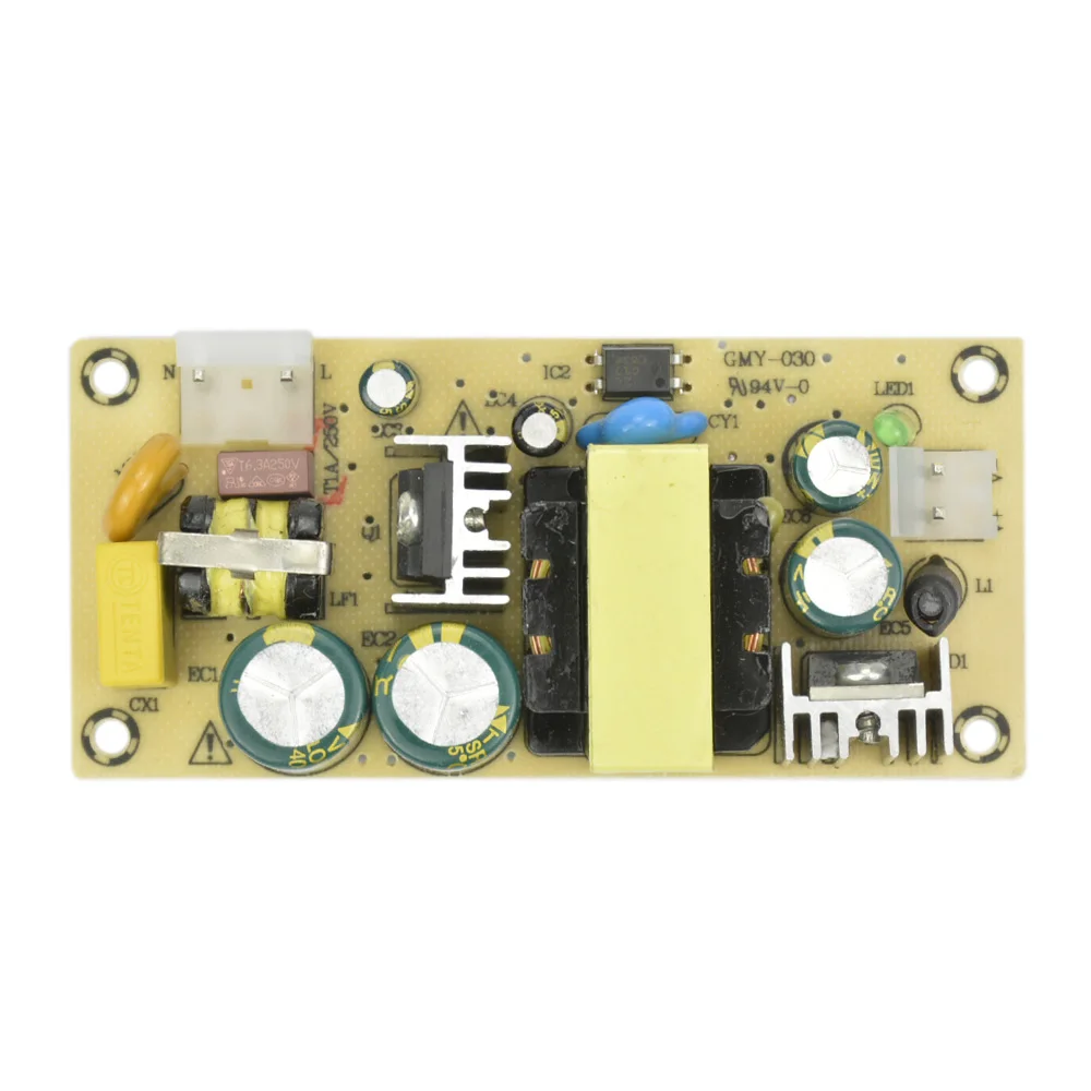 AOSHIKE 1 шт. AC100-240V к DC12V 3A переключатель питание модуль адаптер платы 36 Вт лампа