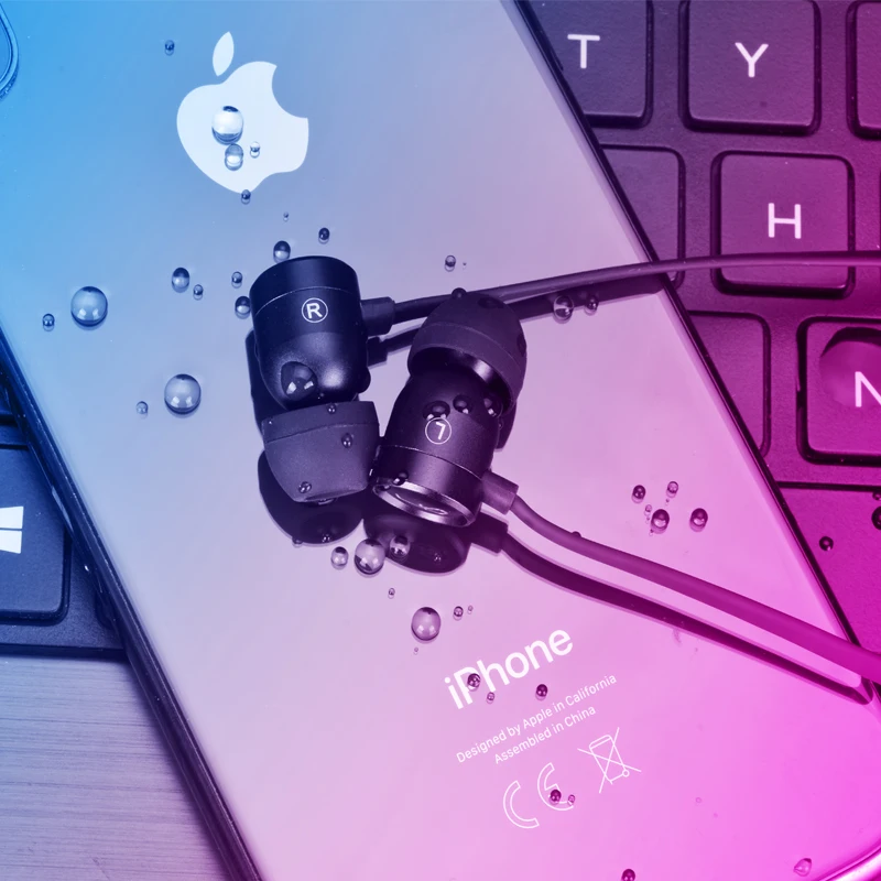 Bluetooth наушники спортивные Беспроводные с микрофоном и двойными аккумуляторами