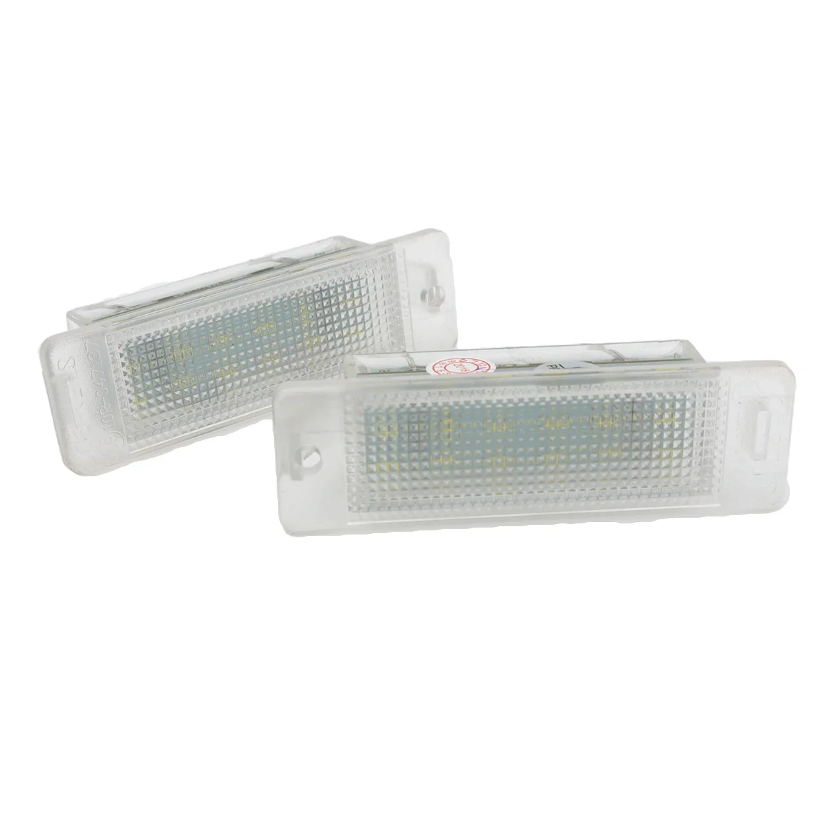 Eonstime 2 шт. 12V 18SMD Led Подсветка регистрационного номера для Защитные чехлы для сидений, сшитые специально для Opel Astra F 1992-1998 Vauxhall Astra F/Calibra ASTRA MK с can-bus