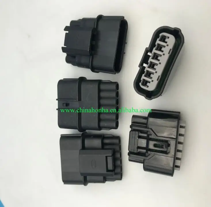 Free shipping 6 Pin Sumitomo 6188-0658 6189-1012 Female Male 1.2mm Automotive Connector Waterproof Plug Auto Oxygen Sensor | Автомобили и