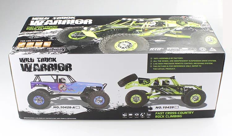JJRC/Wltoys 10428 2 4G 1:10 весы 4WD RC альпинист с дистанционным управлением Электрический