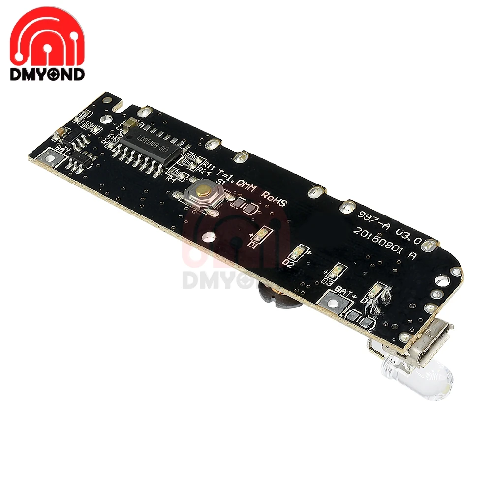 DC 5V 1A 1.5A 2.1A 3 USB power Bank зарядное устройство схема Повышающий Модуль питания+ 5S 18650 литий-ионный чехол внешний аккумулятор