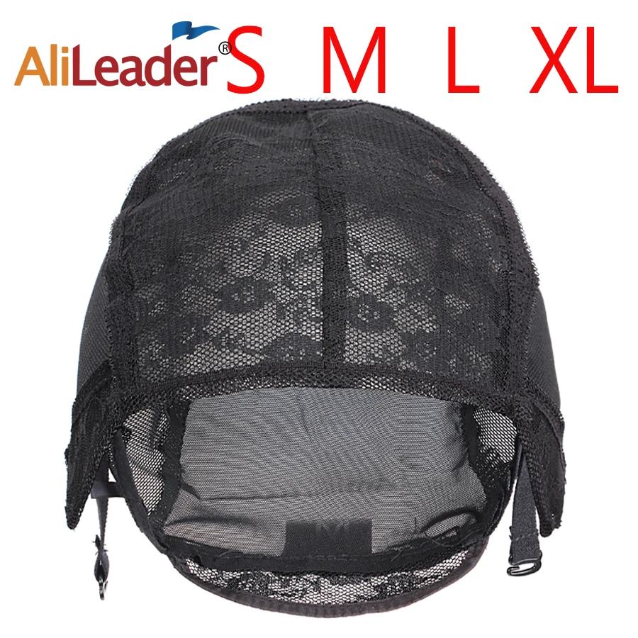 AliLeader Регулируемая шапка для парика изготовления париков с двойным ремешком S M L XL