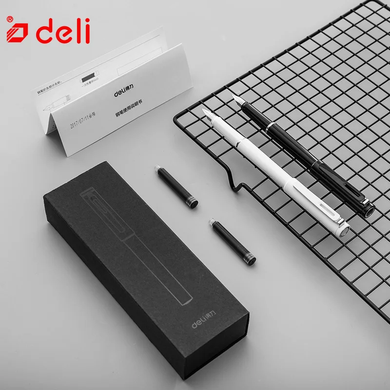 Deli авторучки 0 5 мм Металлические Офисные бизнес чернильные для студентов