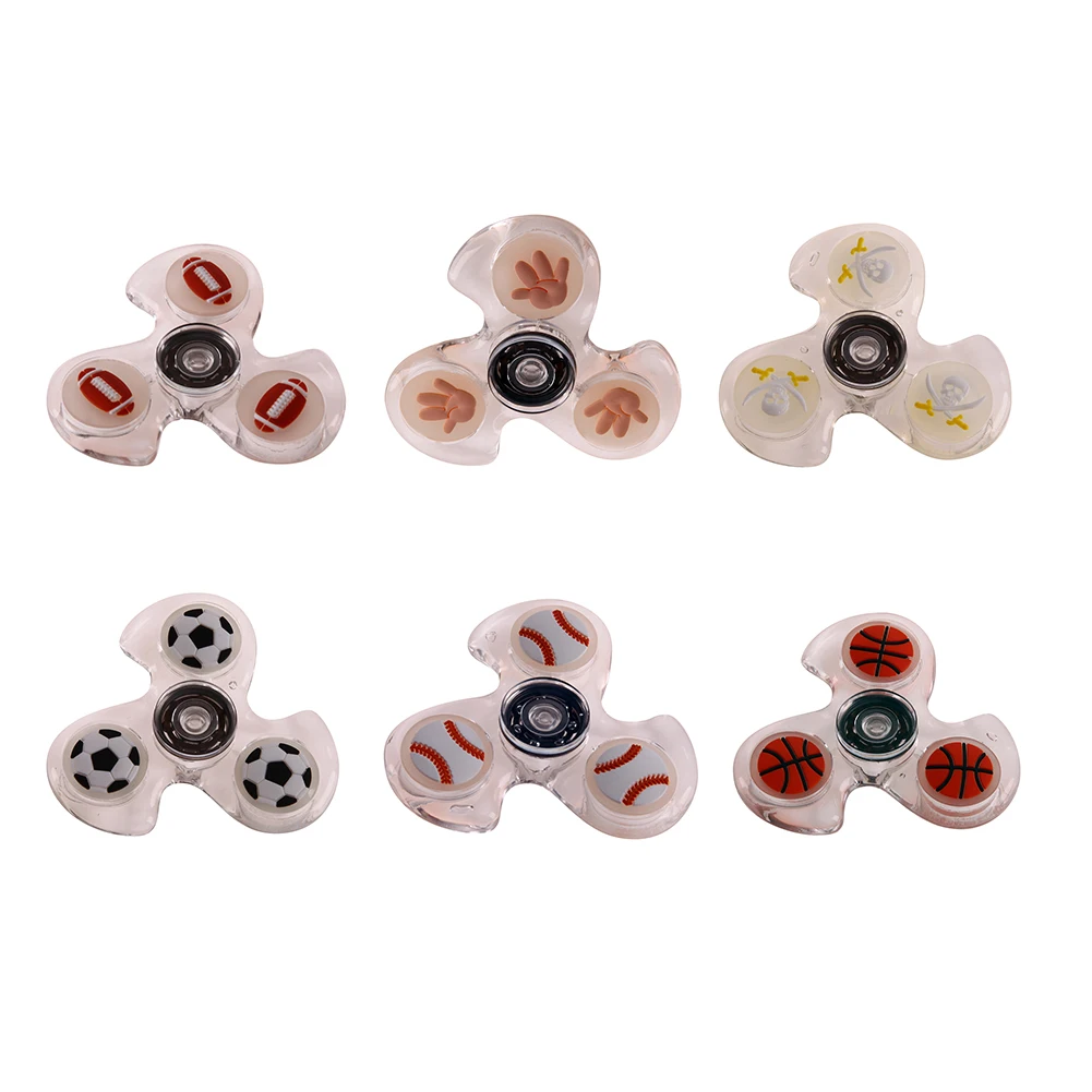Светящийся фиджет-Спиннер игрушка для декомпрессии Ручной Спиннер в новом стиле