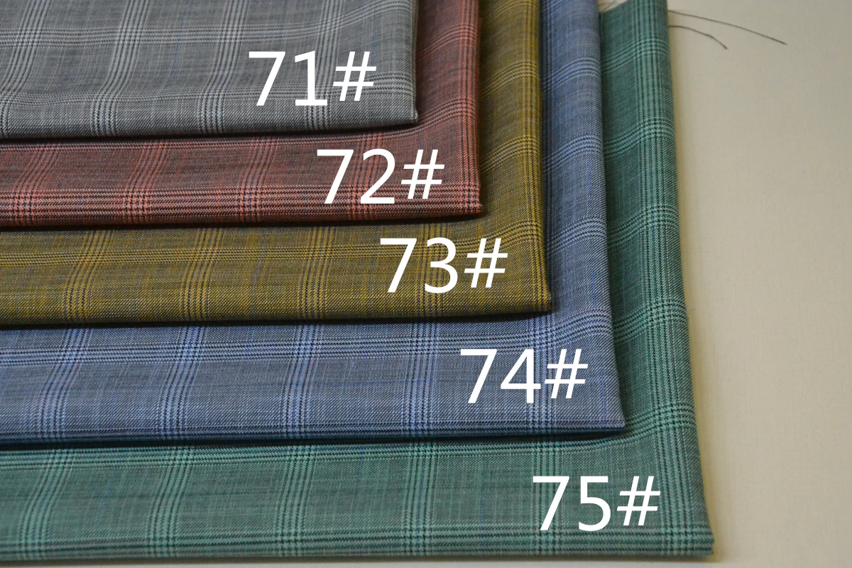 Новая шерстяная ткань для костюмов 2019-2020 сетчатая деловых мужчин и женщин