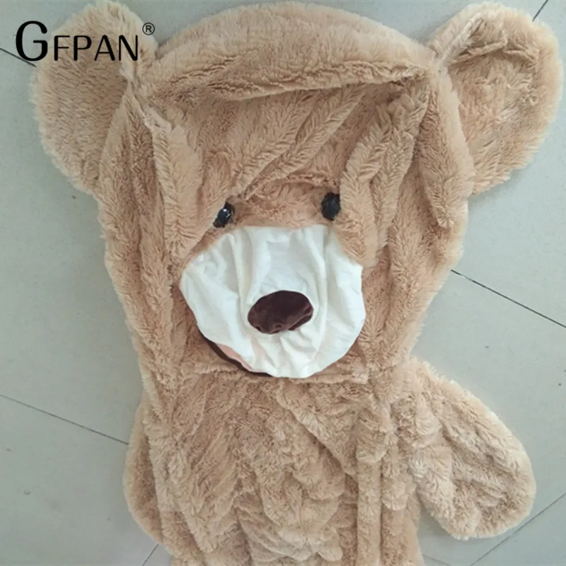 GFPAN Высокое качество 1 м Американский гигантский медведь корпус мягкий плюшевый Каваий плюшевый медведь кожа Низкая цена подарок на день рождения для детей