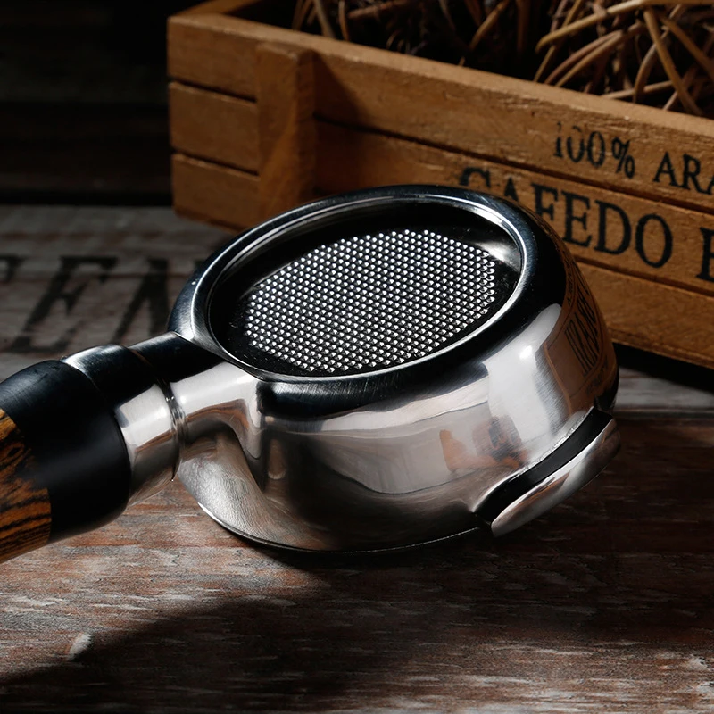 58 мм Кофе машины ручка держатель фильтра Золотой Сандал порошок кафе Бариста
