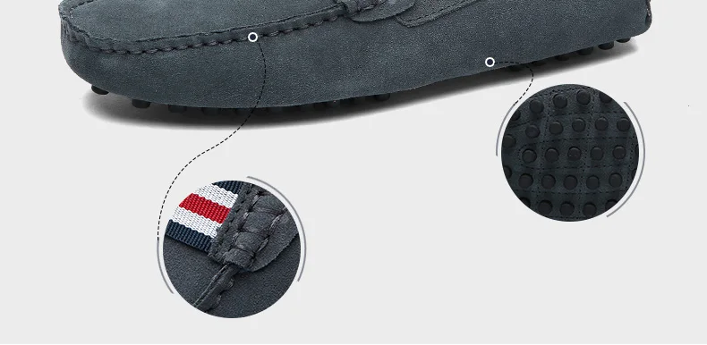 Мужские кожаные лоферы; mocassin homme Mocasines Hombre; мокасины-лодочки; обувь для вождения; замшевые лоферы для мужчин; mokazyny Mocassim Masculino