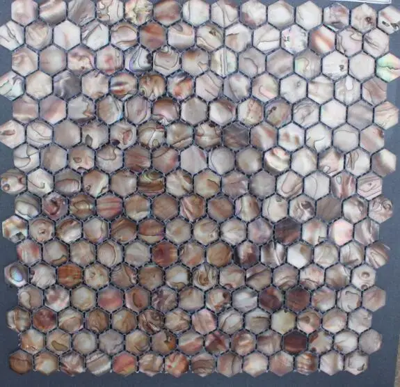 Hexagon Geometric Mother of Pearl Shell Tile for Wall Tiles Furniture Mosaic Backsplash | Обустройство дома
