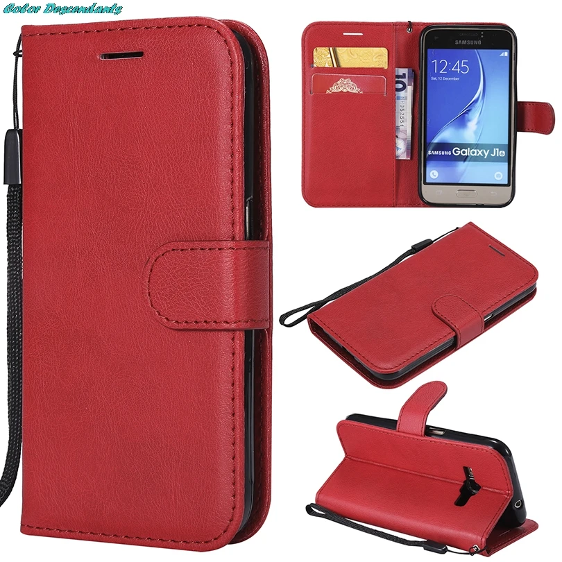 Для Hoesje samsung Galaxy j1 2016 чехол флип Чехлы для телефона из искусственной кожи J1 J120