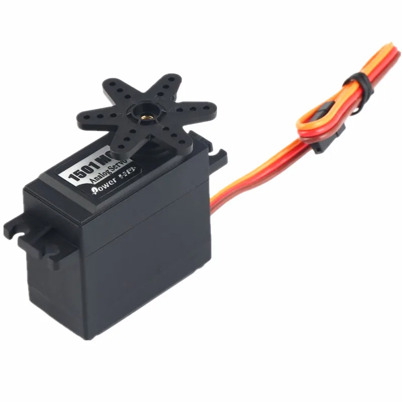 Оригинальная Мощность HD высокий крутящий момент 60G стандартный сервопривод 1501MG