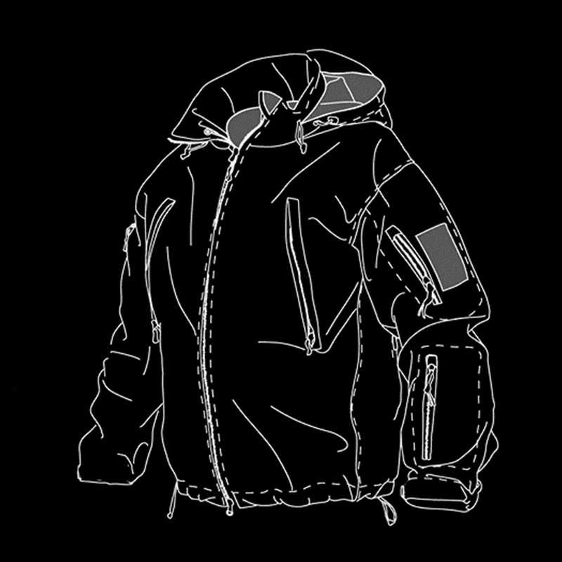 Уличное мужское зимнее пальто армейская тактическая Флисовая теплая верхняя