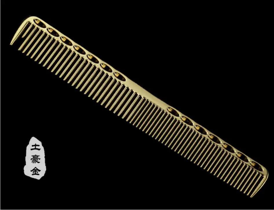 Профессиональные алюминиевые гребни для стрижки волос металлические