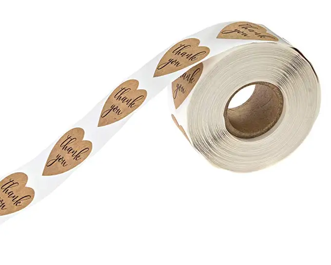 500 шт. Ярлыки наклейки в форме сердца|Канцелярские наклейки| |