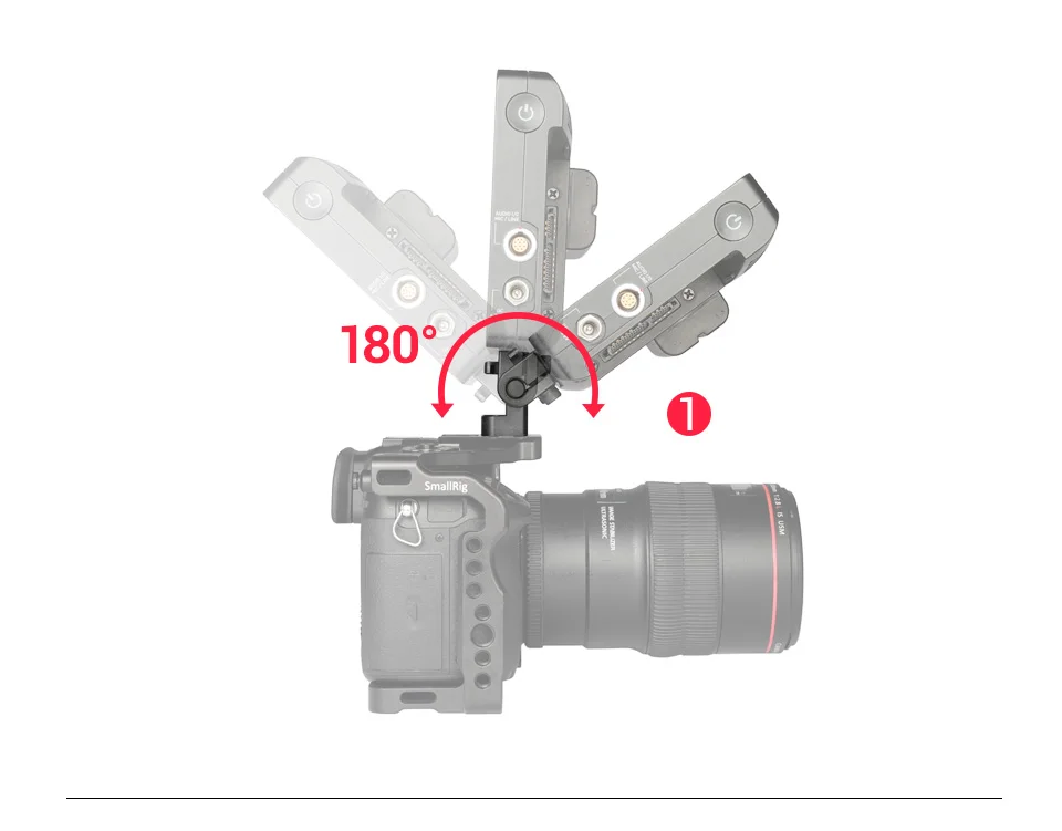 SmallRig камера Rig DSLR кронштейн для монитора EVF крепление для SmallRig A6300/A6000 камера клетка A7III 1842
