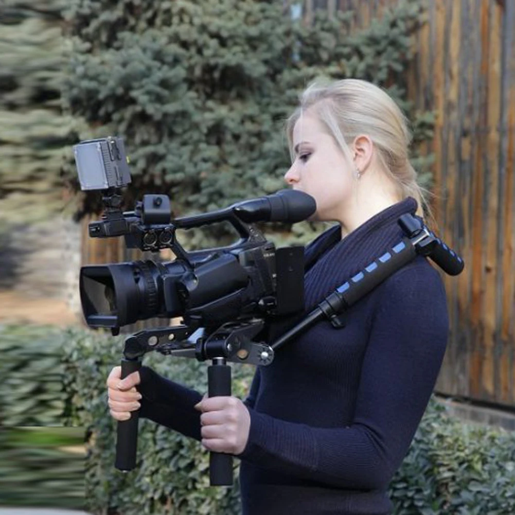 DSLR кинематографическая система плечевого крепления стабилизатор для Canon 5D Nikon 4D sony Panasonic DSLR камер и видеокамер