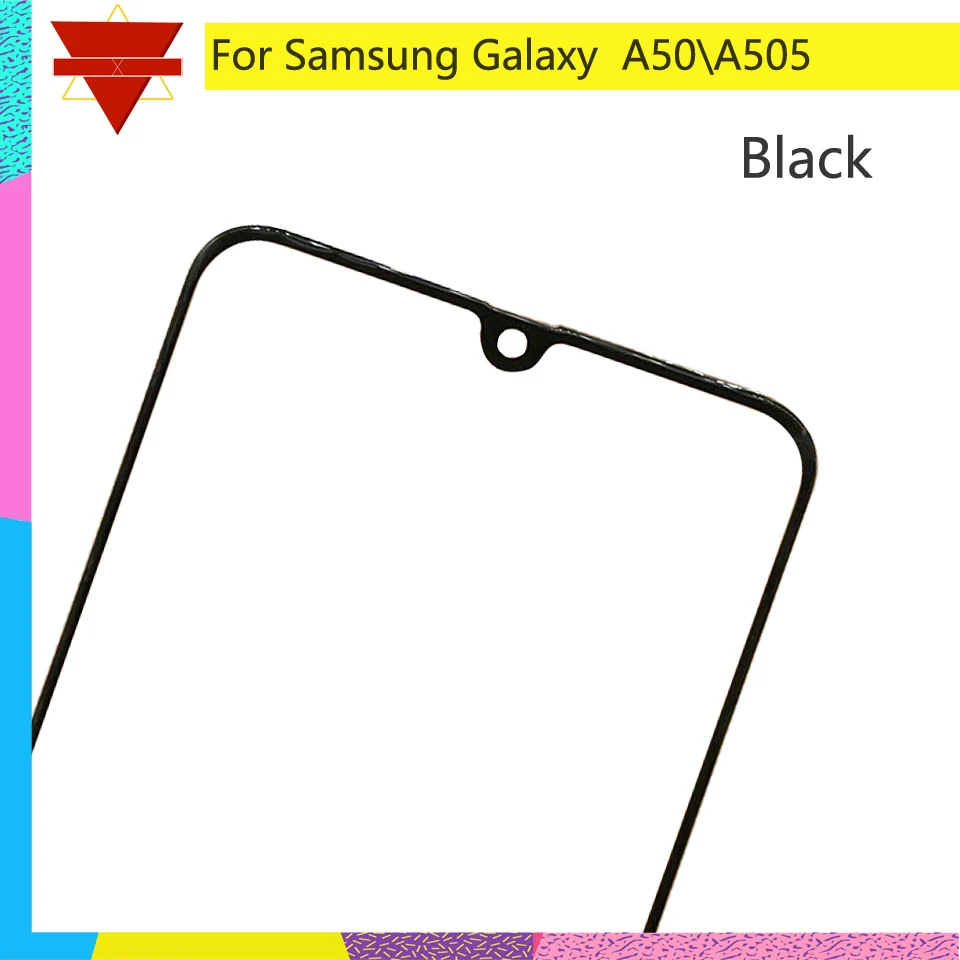 10 шт./партия для Samsung Galaxy A10 A30 A50 SM A105F A305F сенсорный экран передний Внешний