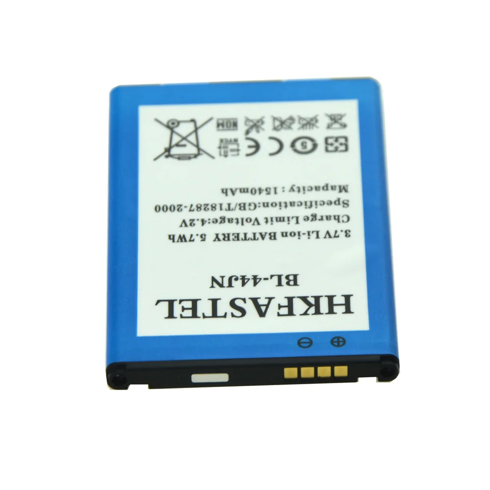 HKFASTEL BL-44JN BL 44JN мобильного телефона Батарея для LG Connect 4G MS840 VS700 P699 P690 P790 E730 C660 L5 E615 E612