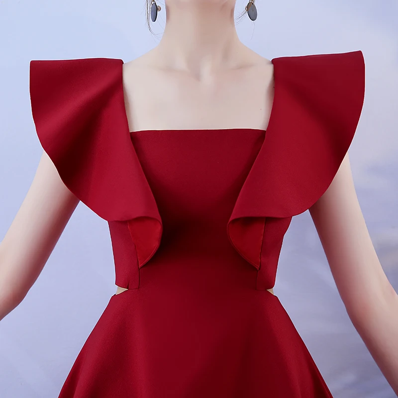 Короткие модные коктейльные платья из микрофибры для девушек летние женские