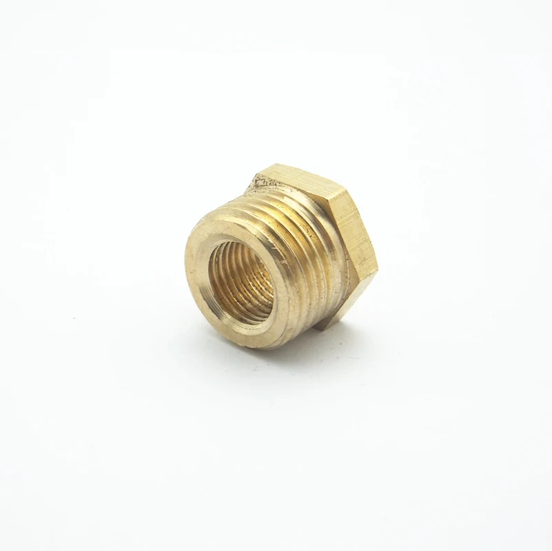 1/4 &quotBSP Женская резьба x 1/2&quot BSP Мужская латунный редуктор втулка редукционный