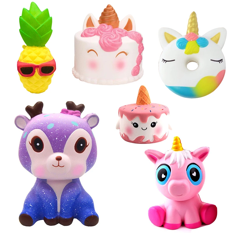 2019 симпатичная мягкая мультяшная игрушка Ароматизированная медленно