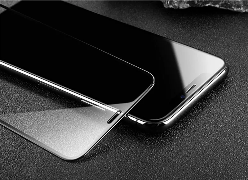 6D 9H твердость полное изогнутое закаленное стекло для iPhone 7 Plus стекло для iPhone 6S 6 8 10 X XR XS Max 7 Plus Защитная пленка для экрана
