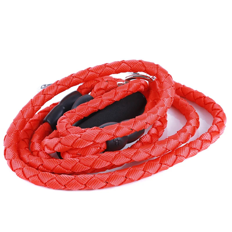 146 см Двухрядное нейлон поводки для питомцев собак поводок больших металлический