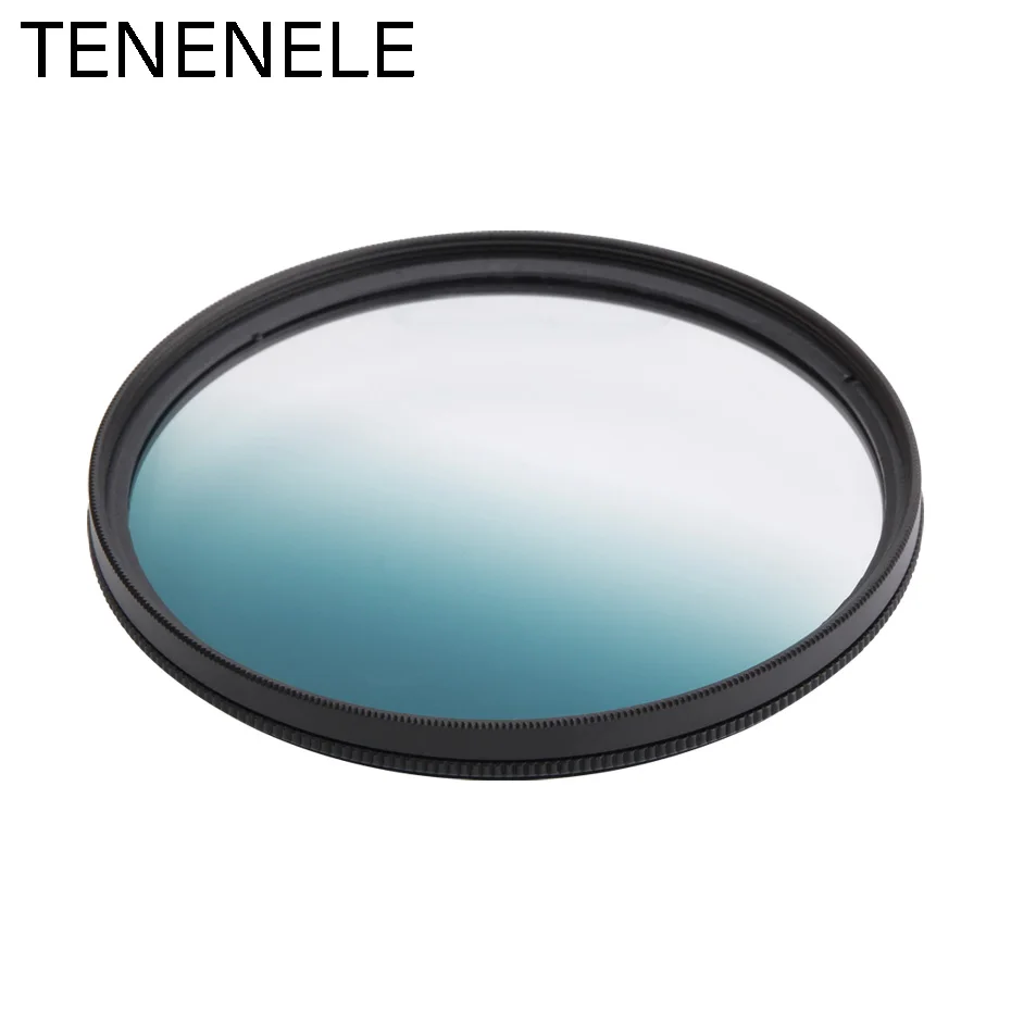 TENENELE Универсальный градиентный цветной фильтр 46 мм 49 мм 52 мм 55 мм 58 мм 62 мм 72 мм 77 мм Фильтры для камеры sony Nikon Canon DSLR