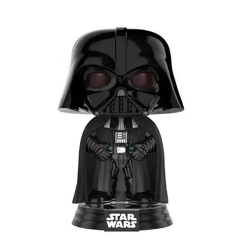 Without Box 143 FUNKO POP Star Wars Фигурки игрушки Дарт Вейдер Люк Скайуокер Лея Фигурки игрушки для друга Коллекция подарков на день рождения для модели - Цвет: Without Box 143