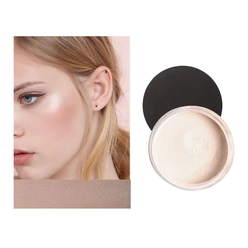 1Pc Loose Powder Face Makeup Waterproof Skin 3 Colors To Choose Accessories |