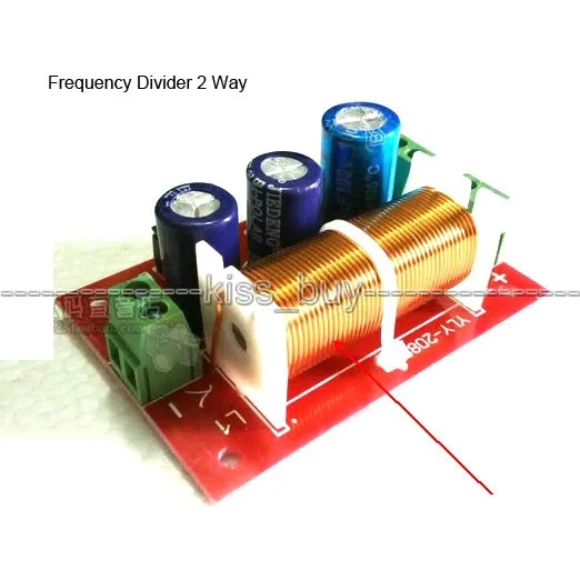 Стабильный тройной/басовый разделитель частот 2-сторонний динамик фильтры для