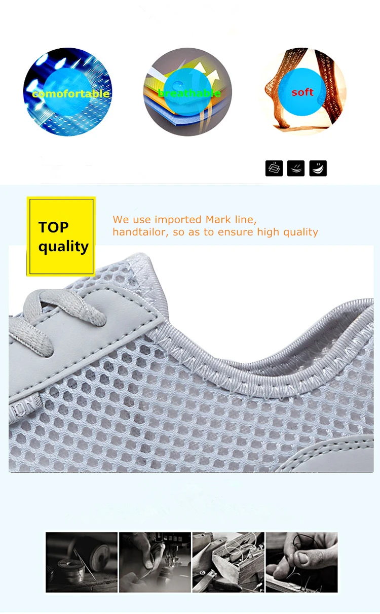 Мужская обувь большой размер 35 46 светильник Лето 2017 модная дышащая мужская