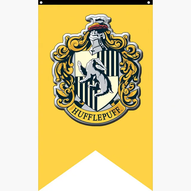 1pc 75X125cm flag Harri магические трюки баннер украшения Гарри Гриффиндор Слизерин Рейвенкло Плавающие Летающие вечерние флаг игрушка для детской вечеринки - Цвет: 1pc 75X125cm flag