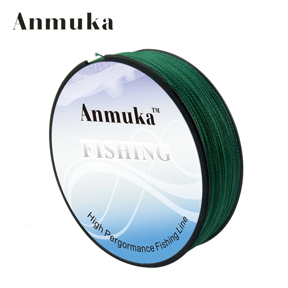 Anmuka Fishing Line Multifilament 100M Super Strong PE Braided 4 Strands Linha De Pesca Tackle Tool | Спорт и развлечения