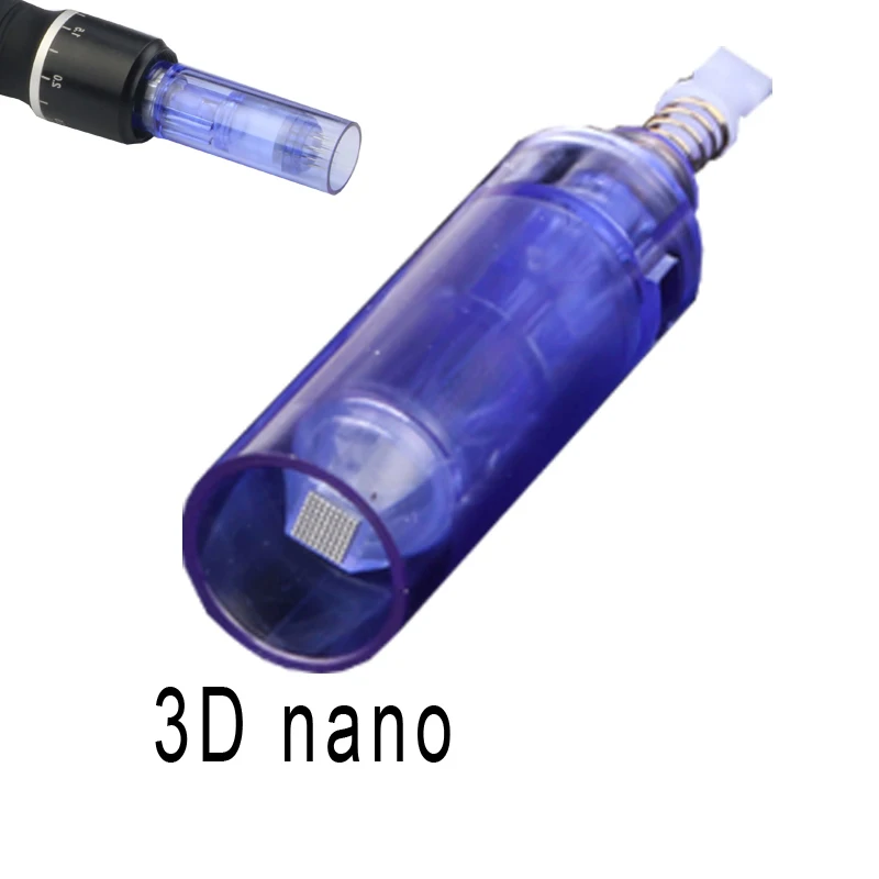 

20PCS Electric Derma Pen Needles Bayonet 3D nano Cartridge For Auto Dr. Pen A1 Tattoo Needles Needle Tip with Cap
