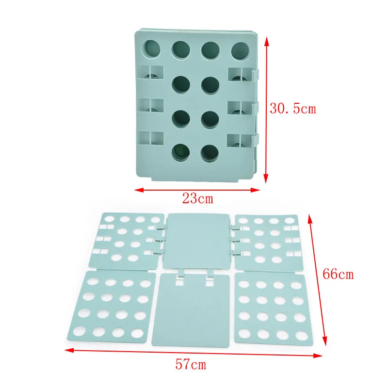 Convenient Of Carrying Folding Board Save Time Multifuncitonal Magic Fast Speed T-Shirt Clothes Easy Fold Organize 69x56cm | Дом и сад