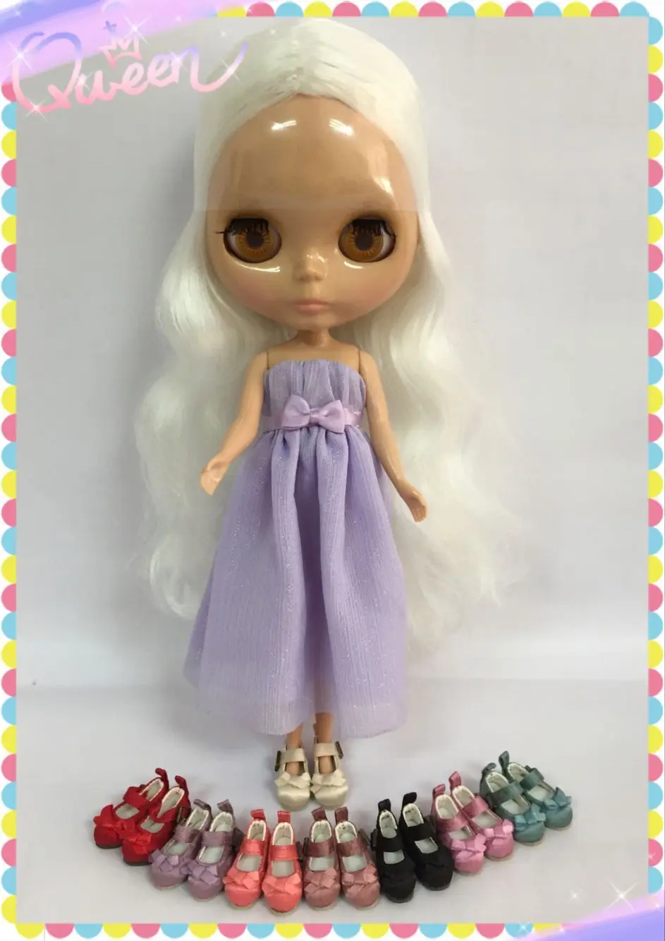 Кукольная обувь подходит для Блит, азон, куклы OB, кукла licca, 1/8 BJD кукла, размер 2,8 см